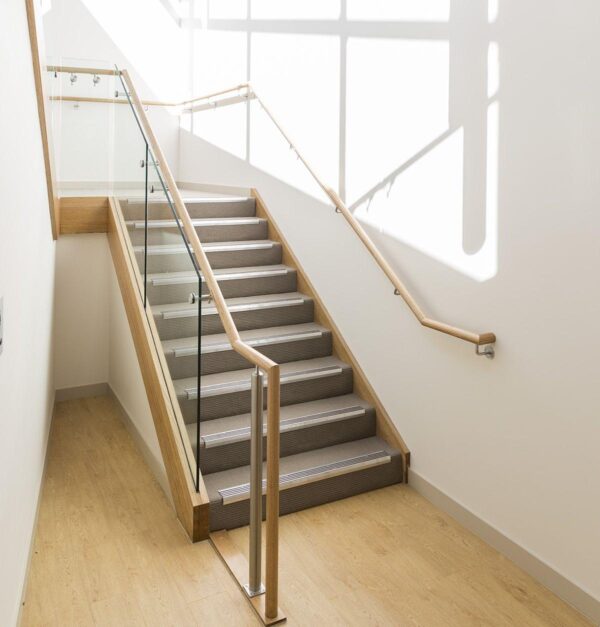 050 Modern Curved Stair PVC Handrails Indoor Outdoor Available - Image 6
