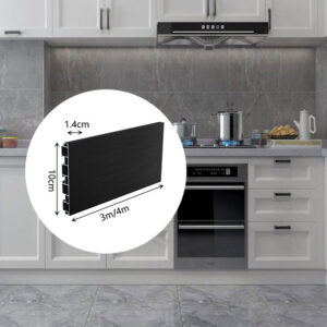 Customized PVC Skirting Board Brushed Matt Cabinet Base Board Strong Load-bearing Capacity