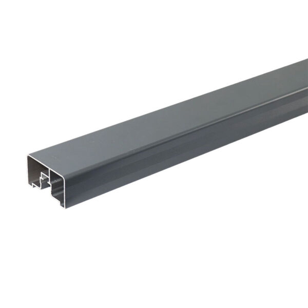 BR02 Aluminum Alloy Glass Handrail LED Slot Outdoor Handrail Metal Handrail - Image 3
