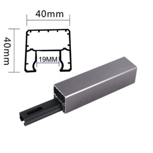 GR040 Contemporary Swimming Pool Glass Aluminum Handrail Indoor Stair Railing Outdoor Glass Railing