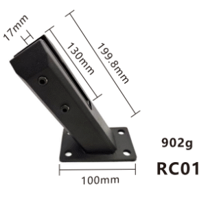 RC01 Stainless Steel Angle Mount Glass Spigots Glass Stair High Quality 304SS Material