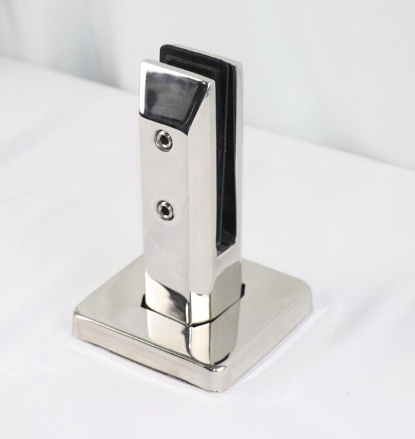 RC03 Durable & Stylish Swimming Pool Stainless Steel Glass Clamps Glass Spigots - Image 3