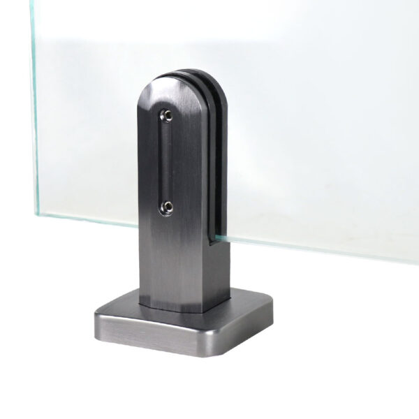 RC160 Glass Clamp 10-12mm Durable Square Aluminum Glass Spigot for Swimming Pool Fence Stair - Image 2