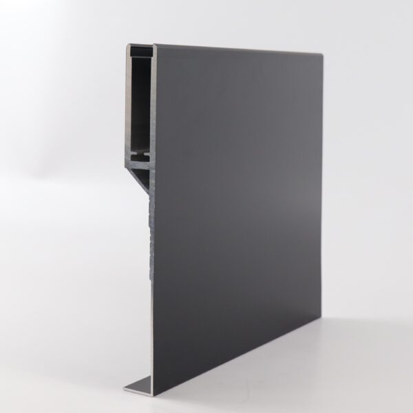 1007 Side Mounted Frameless Glass Panel Aluminum Base Shoe U Channel - Image 4