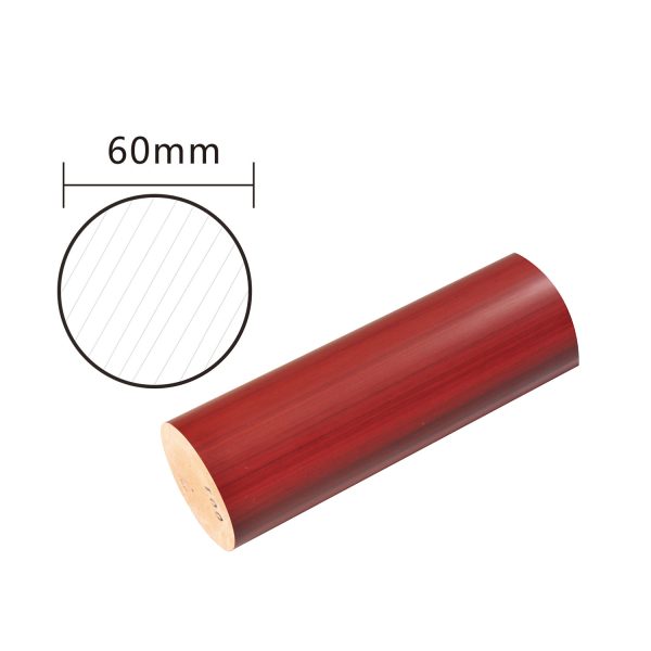 060 Interior Decoration Round PVC Stair Handrail 21 Color Customized Stair Handrail