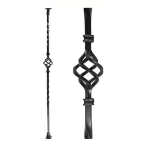 WTH8828 Wrought Iron Stair Railing