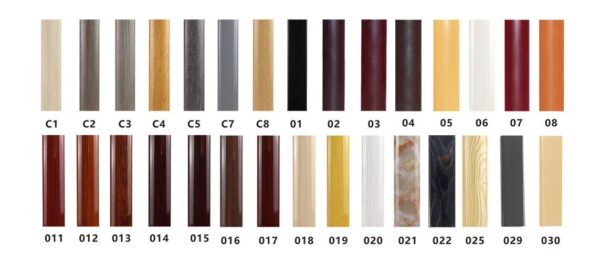 045 Modern Contemporary Indoor Stair PVC Handrail Eco-friendly Round Stair Handrail - Image 4
