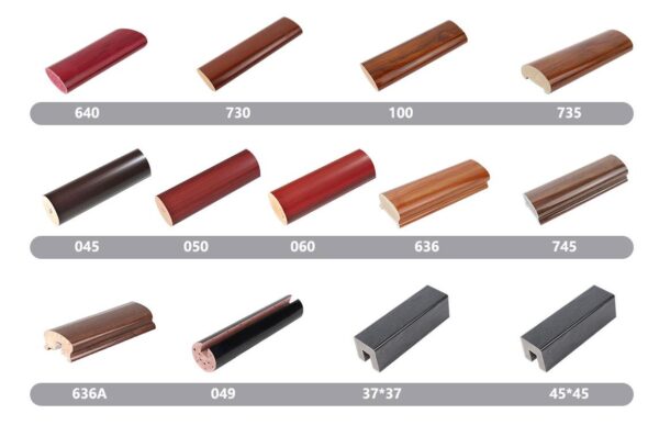 060 Interior Decoration Round PVC Stair Handrail 21 Color Customized Stair Handrail - Image 4