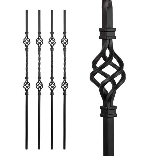 WTH8826 Wrought Iron Stair Baluster Balustrades Railing