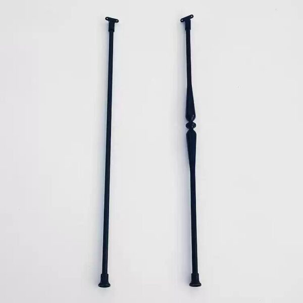 WT8039 Ornamental Aluminum Black Railing Balusters Elegant Support for Stairs - Image 4