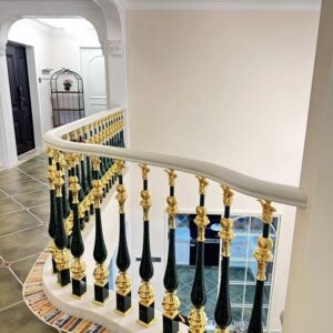 WT9001 European-style Light Luxury Villa Staircase Railings New Design Balustrades Stair Railing
