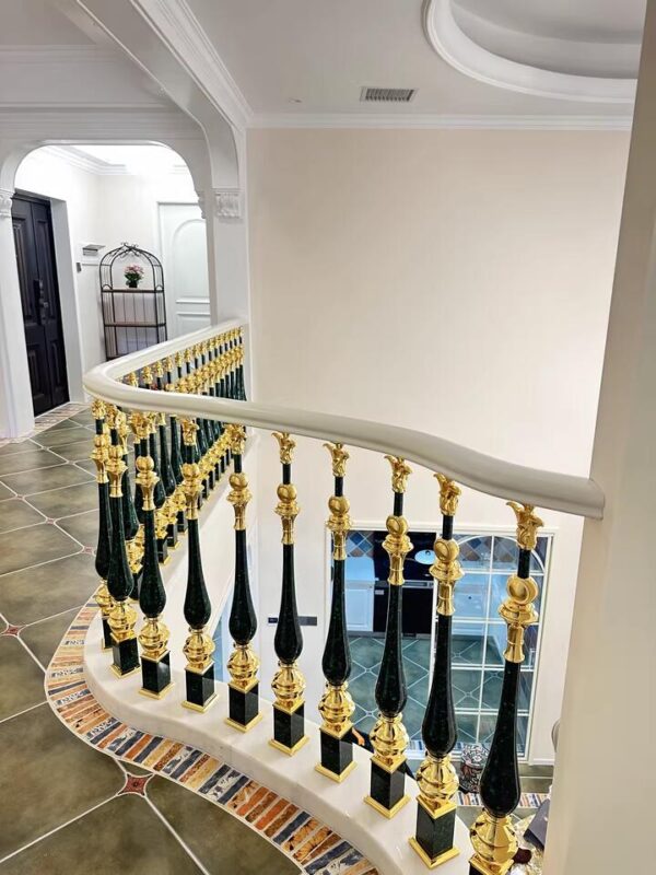 WT9001 European-style Light Luxury Villa Staircase Railings New Design Balustrades Stair Railing