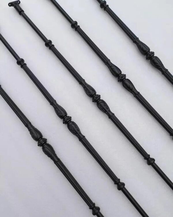 WT8046 Simple Design Aluminum Interior Staircase Ripple Pattern Spindles Balusters - Image 3