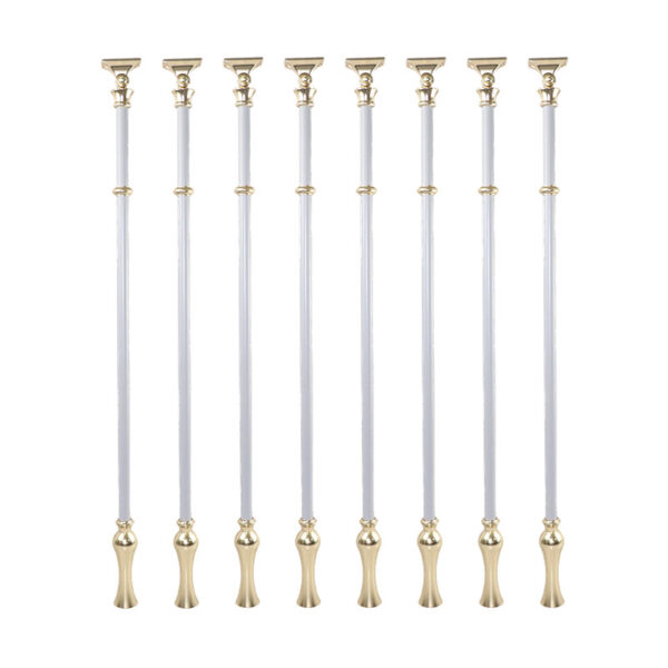 WT9026 Unique Designer Indoor Stair Balustrade Contemporary Metal Spindles for Safety & Style