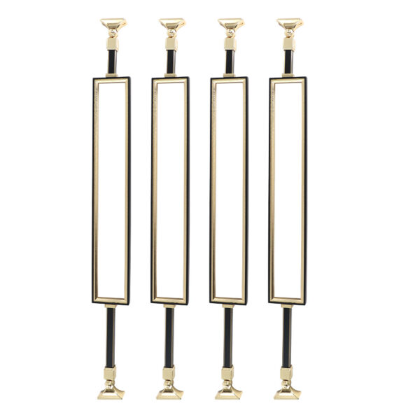 WT9030 Modern Luxury Aluminum Stair Baluster Decorative Aluminum Posts Multiple Design Spindles