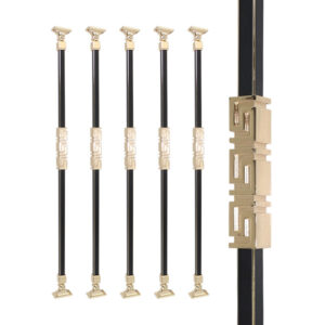 WT9039 Aluminum Staircase Baluster Chinese Style Carved Post Staircase Manufacturer