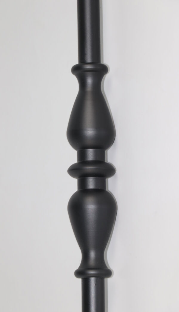 WT8052 Vintage Villa / Hotel Aluminum Black Spindles Pattern Balusters - Image 2