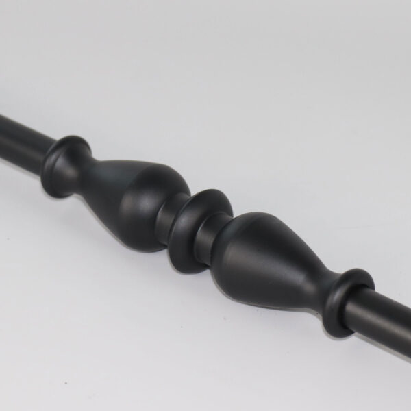 WT8052 Vintage Villa / Hotel Aluminum Black Spindles Pattern Balusters - Image 3