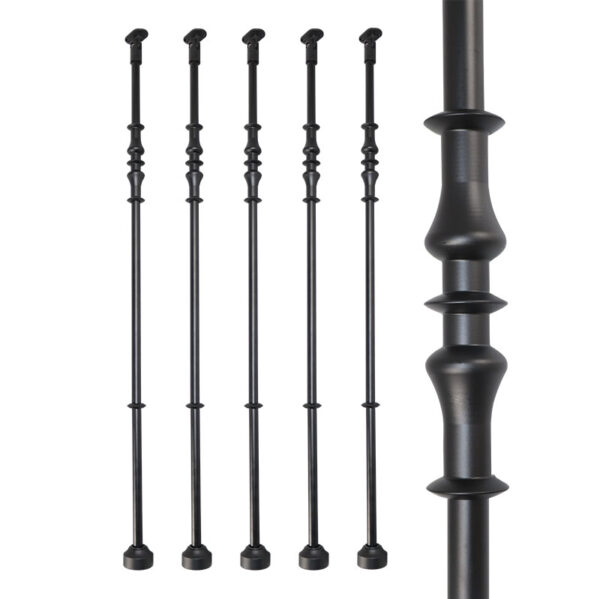 WT8051 Special design Aluminum Stair Balusters Decorative & Rust-Proof Railing Posts for Indoor
