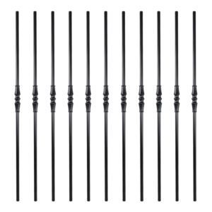 WTH5115 China Willest Modern Design Wrought Iron Balustrade Handrail Durable Staircase Railing for Villas Factory Supplier