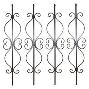 WTH5409 Modern Luxury Style Handrail Balustrades Quality Interior Decorative Posts for Villa Factory Wholesale