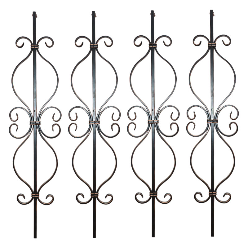 WTH5409 Modern Luxury Style Handrail Balustrades Quality Interior Decorative Posts for Villa Factory Wholesale