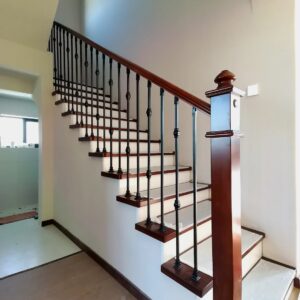 WTH5014 Modern Simple Iron Railing for Porch and Balcony Wrought Designs for Villas