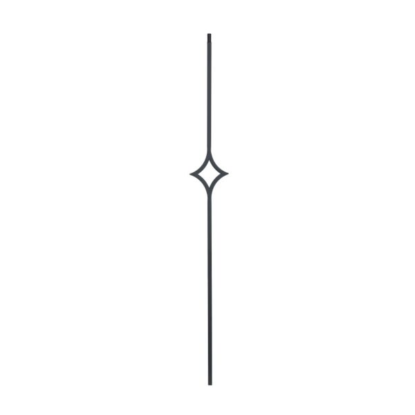 WTH5049 European-Style Light Wrought Iron Staircase Columns Modern Home Decoration Guardrails for Villa Use