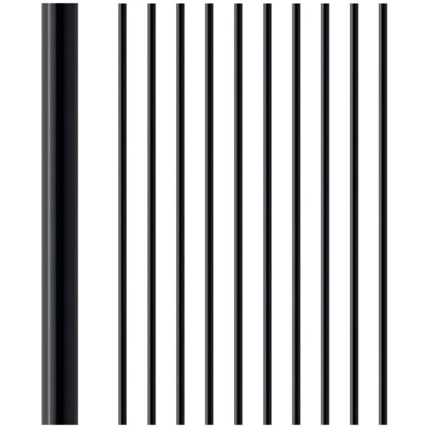 WTH5101 Modern Minimalist Indoor Stair or Terrace Decorative Wrought Iron Railing System for Villa Use - Image 3