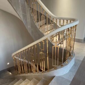 WTH5208 Willest Modern Design Indoor Wrought Iron Metal Spindles for Villa Staircase Durable Feature