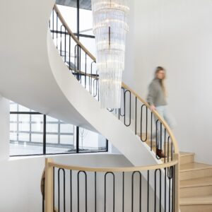 WTH5302 Modern Design Wrought Iron Rail Balusters Durable Cast Aluminium Rails for Villa Application
