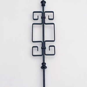 WTH5401 Hotels & Villas Light Luxury Simple Wrought Iron Handrail Modern Design round Post for Balustrades & Handrails