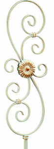 WTH5403 Solid French Venetian European Knuckles Baluster Modern Design Durable Feature for Villa Application